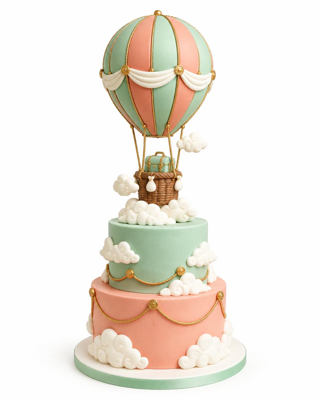 Gâteau L'envol pour Emma