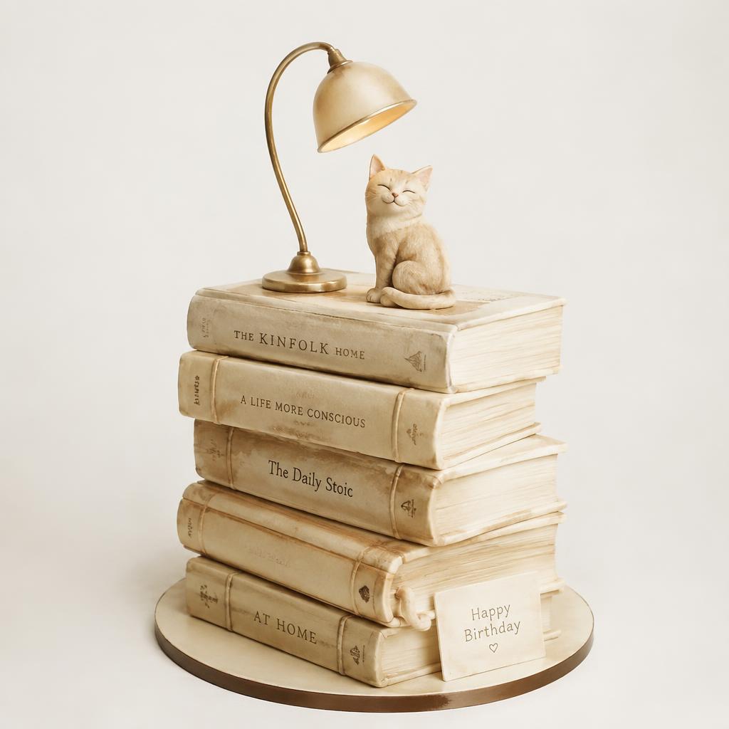 Gâteau La Bibliothèque pour Nina Petit